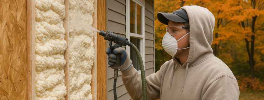 Fall Spray Foam Installation Tips