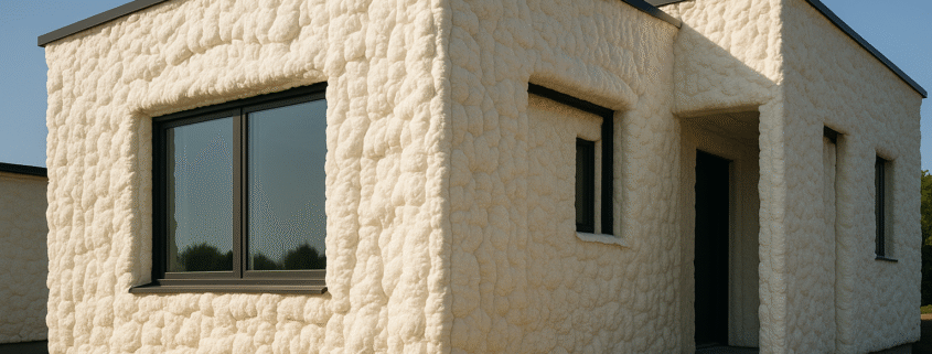 Passive House Insulation With Foam