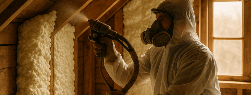 Retrofit Homes With Spray Foam