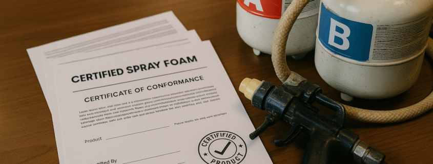 Spray Foam Certifications Importance