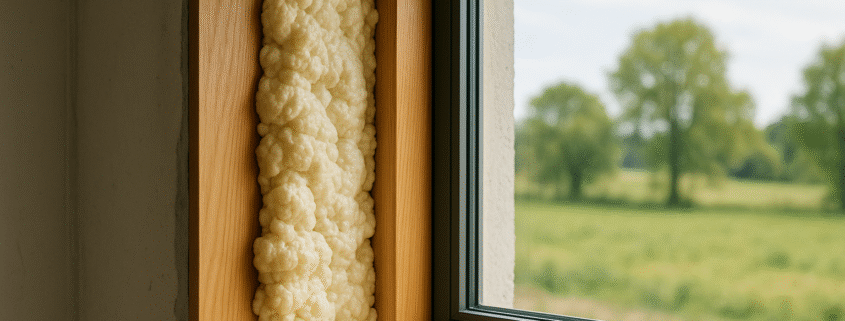 Stop Drafts with Spray Foam