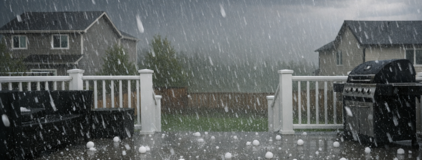 Hail Resistant Vinyl Deck Calgary