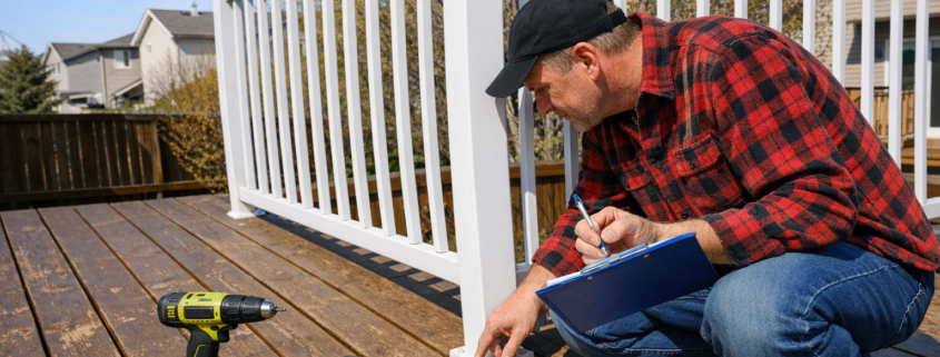 Spring Deck Checklist Calgary Homes