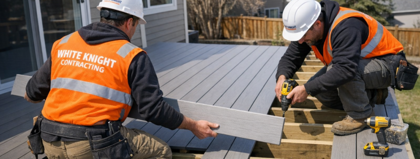 Vinyl Deck Installation YYC Experts