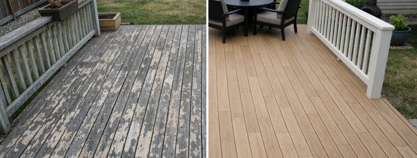 Budget Vinyl Deck Calgary Upgrades