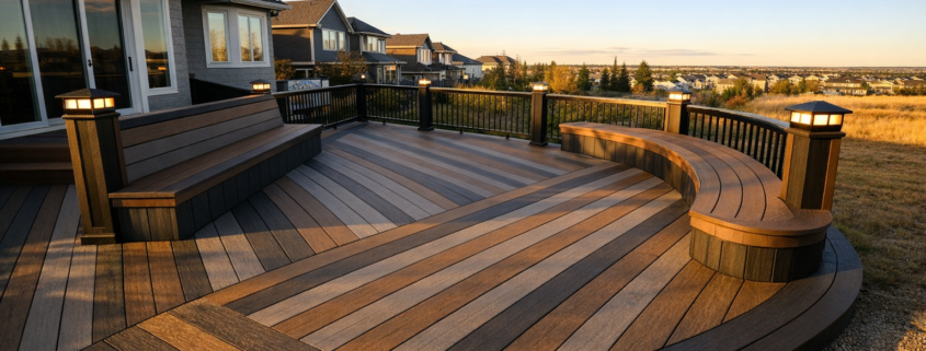 Custom Vinyl Deck Calgary Designs