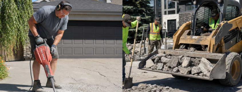 DIY Concrete Removal vs. Hiring a Pro in Calgary: A Realistic Cost & Risk Comparison
